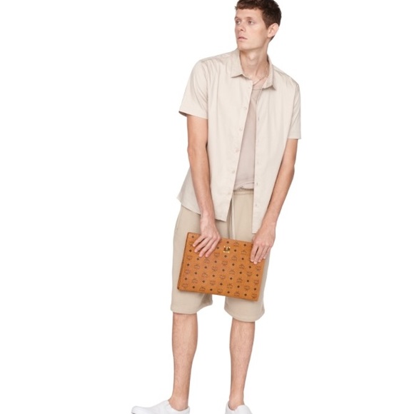 MCM Zip Pouch Visetos💎 - Picture 5 of 13